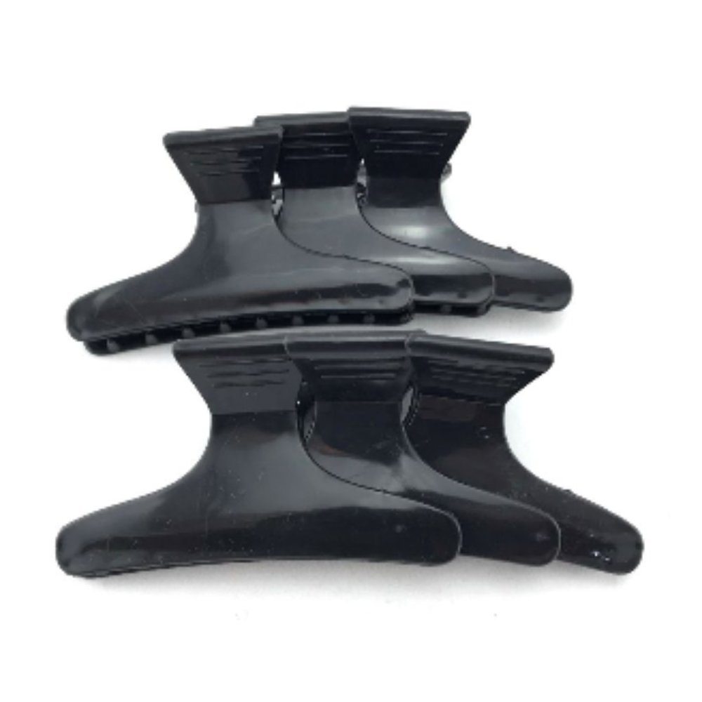 NEW 6PK Butterfly Clips